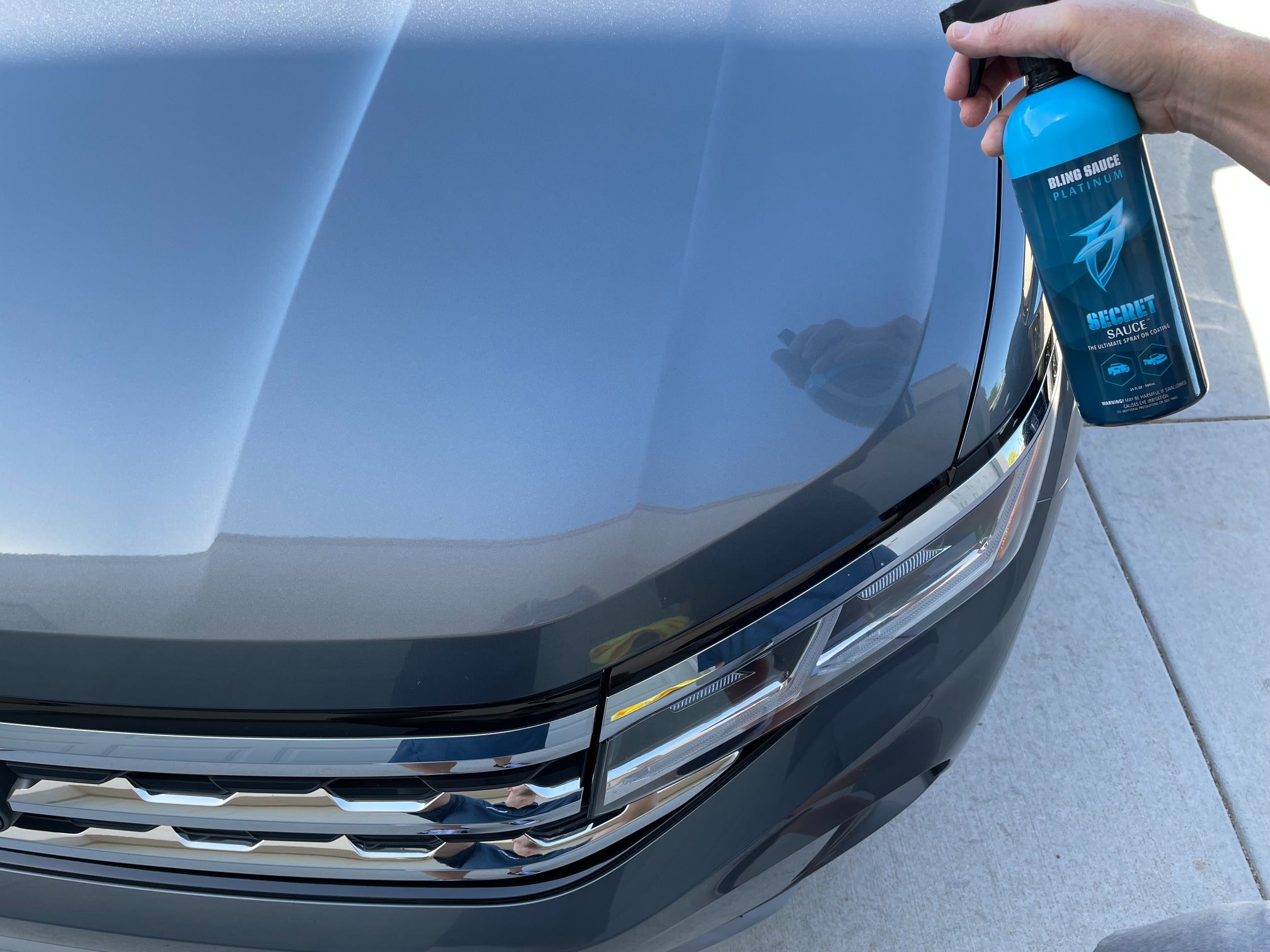 Using Secret Sauce to detail a car