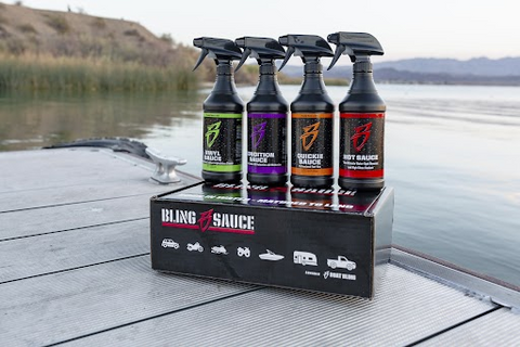 Bling Sauce 4-Pack Kit  Performance Sprays Perfect for Gifts