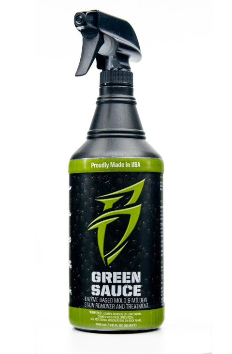 Green Sauce - Enzyme Based Mold & Mildew Stain Remover and Treatment | Bling Sauce