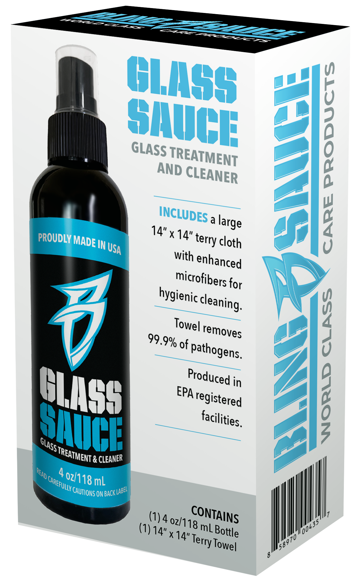 Bling Sauce Glass Sauce - Glass Treatment and Cleaner